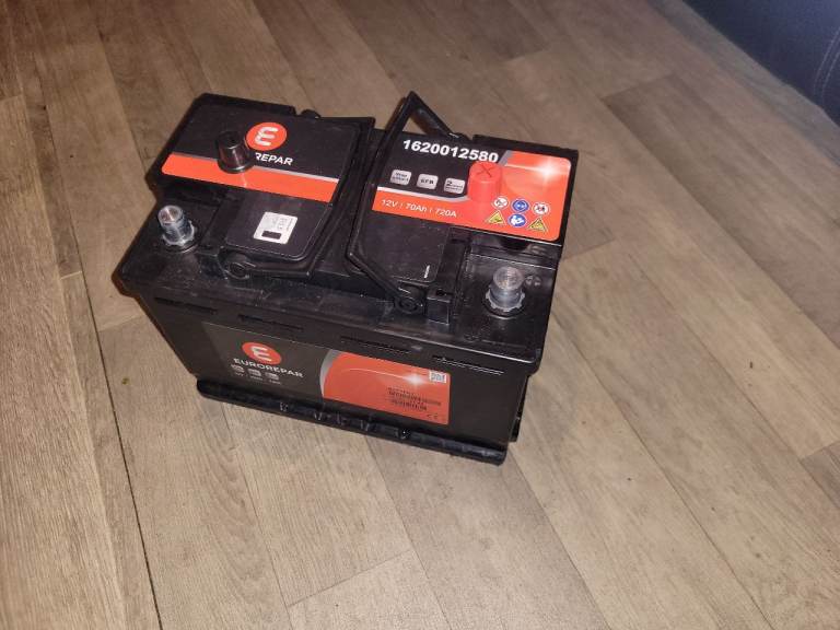 Car battery 70 ah start Stop Qashqai VW Golf Audi A3 a class Astra diesel