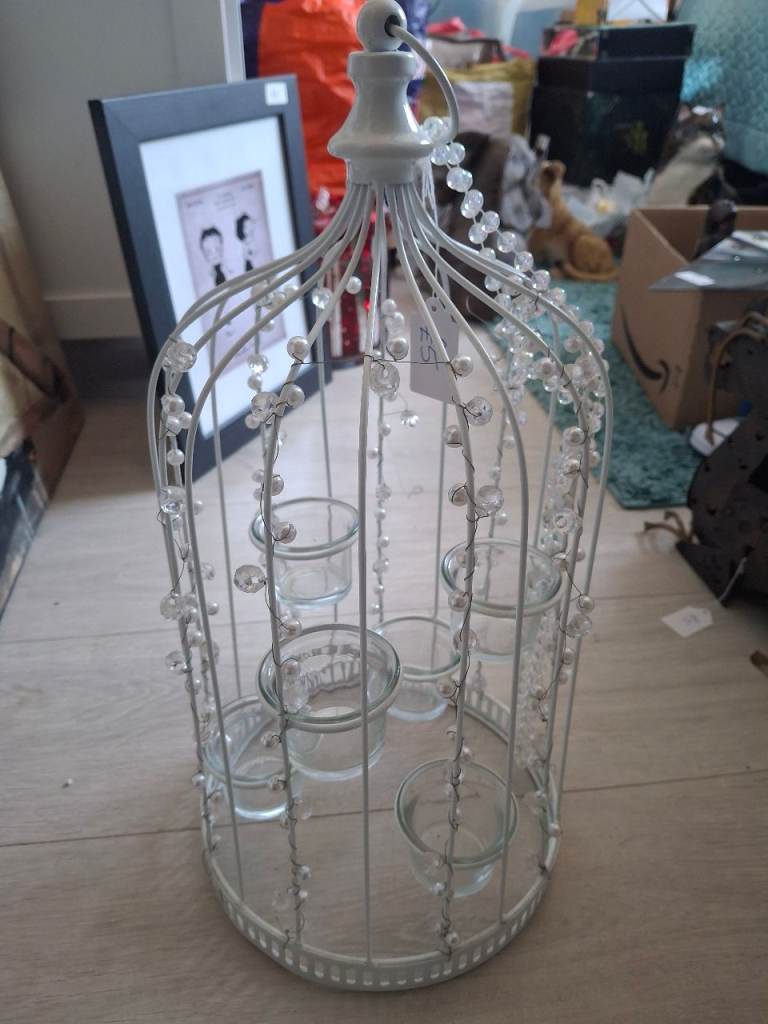 Bird Cage Tea Light Holder