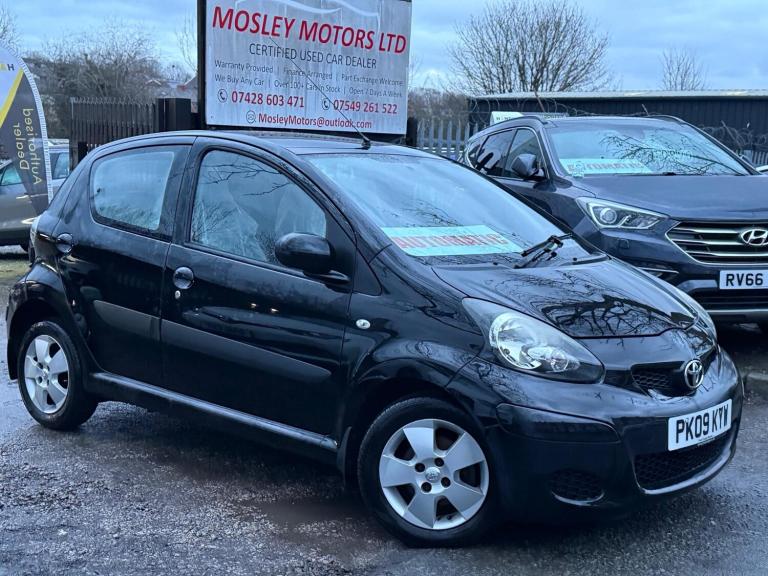 2009 Toyota AYGO 1.0 VVT-i Black MultiMode Euro 4 5dr (AC) HATCHBACK Petrol Automatic