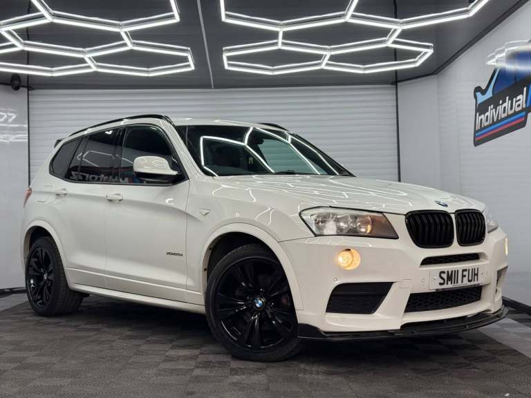 2011 BMW X3 20D M SPORT X DRIVE AUTO INDIVIDUAL SPEC ESTATE Diesel Automatic