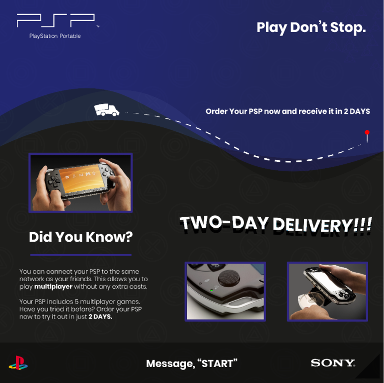 New Playstation Portable - PSP (Games included)