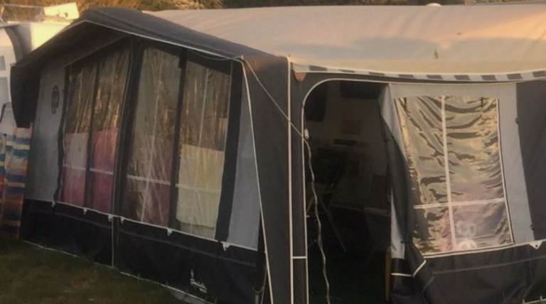 Caravan Awning Good Quality Isabella Tag Size 850 Size 8 ALL WEATHER REDUCED