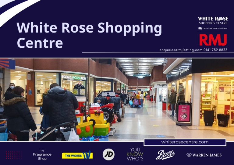 Prime Retail Units to Let – White Rose Shopping Centre, Rhyl