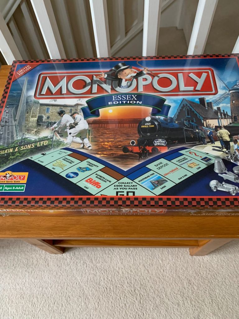 LIMITED EDITION - Brand New Monopoly Limited Essex Edition