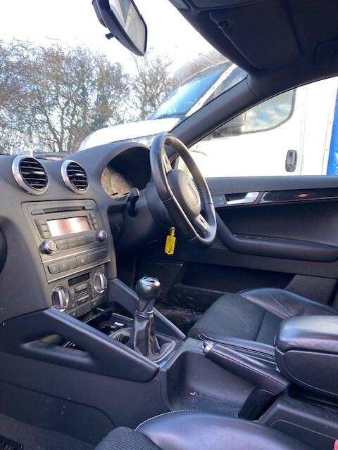 2011 Audi A3 2.0 TDI Black Edition 5dr [Start Stop] DAMAGED REPAIRABLE SALVAGE HATCHBACK Diesel M...