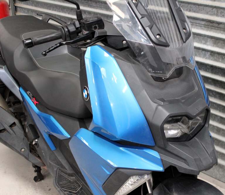 2018 68 BMW C 400 X SE C400X MAXI SCOOTER TRADE SALE 14K NEW MOT TFT SCREEN BLUE