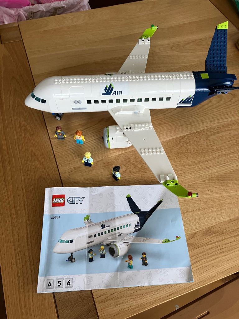 image for Lego City Passenger Aeroplane set