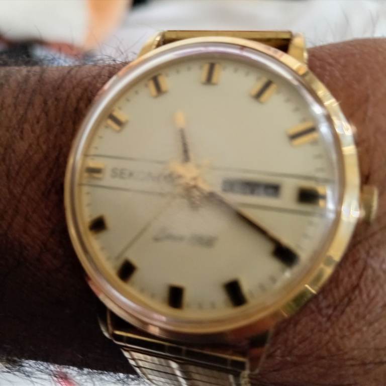 Sekonda Gents Gold Tone Watch – 'Since 1966'