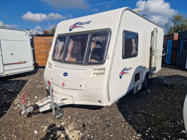 2008 Bailey Pageant Monarch Single Axle 2 Berth Motor Movers Rear Bathroom