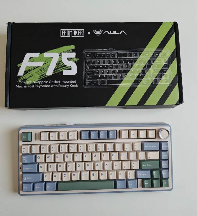 EpoMaker x Aula F75 75% Mechanical Keyboard (US) Reaper Switches