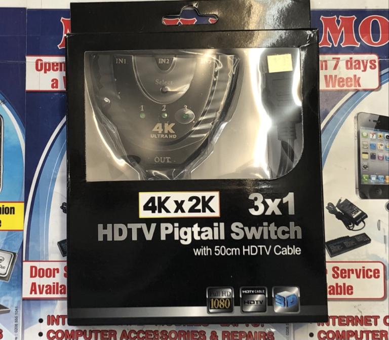 4K HDMI Splitter Switch 3 Port HDMI Switch