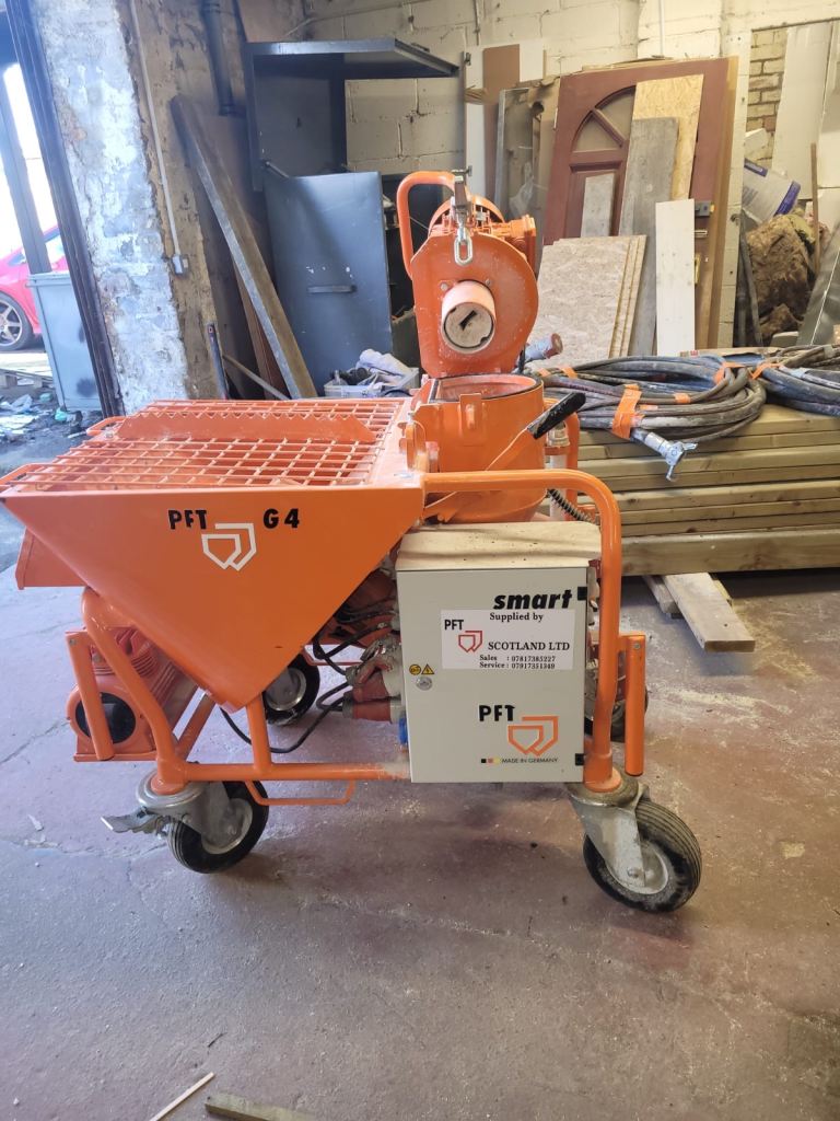 For Sale:  PFT Smart G4 Plastering Machine (Pump + Power Unit Set)