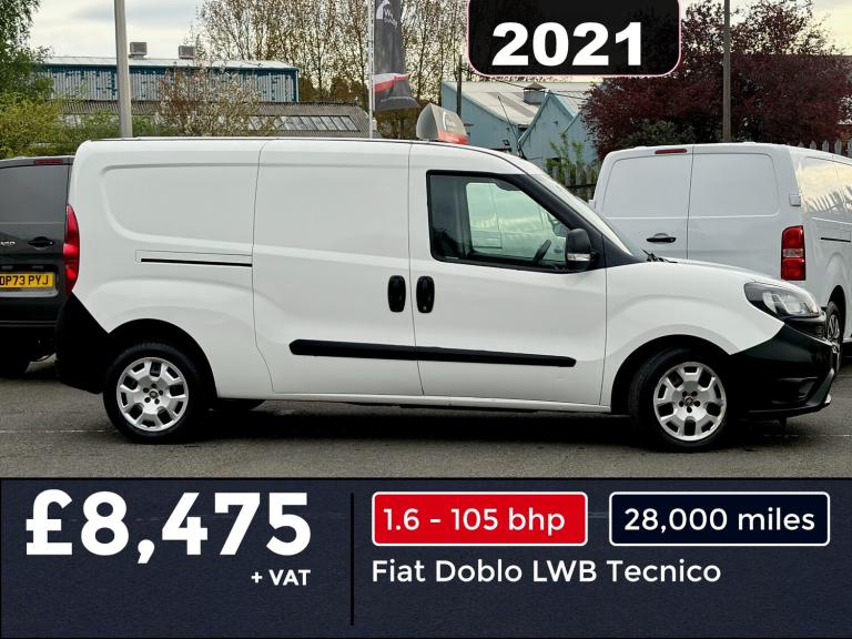 2021 Fiat Doblo 1.6 Multijet 16V 105 Tecnico Van Start Stop PANEL VAN Diesel Manual