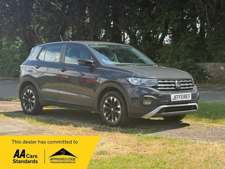 2021 21 VOLKSWAGEN T-CROSS 1.0 TSI S SUV 5DR PETROL MANUAL EURO 6 ULEZ COMPLIANT