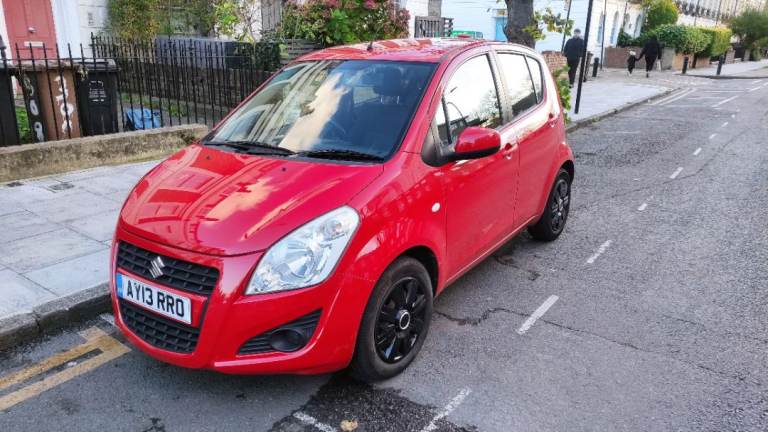 image for SUPERB RED SUZUKI SPLASH, 12 MONTH MOT, Hatchback, 2013, Manual, 996 (cc), 5 doors - ONLY £21 Tax