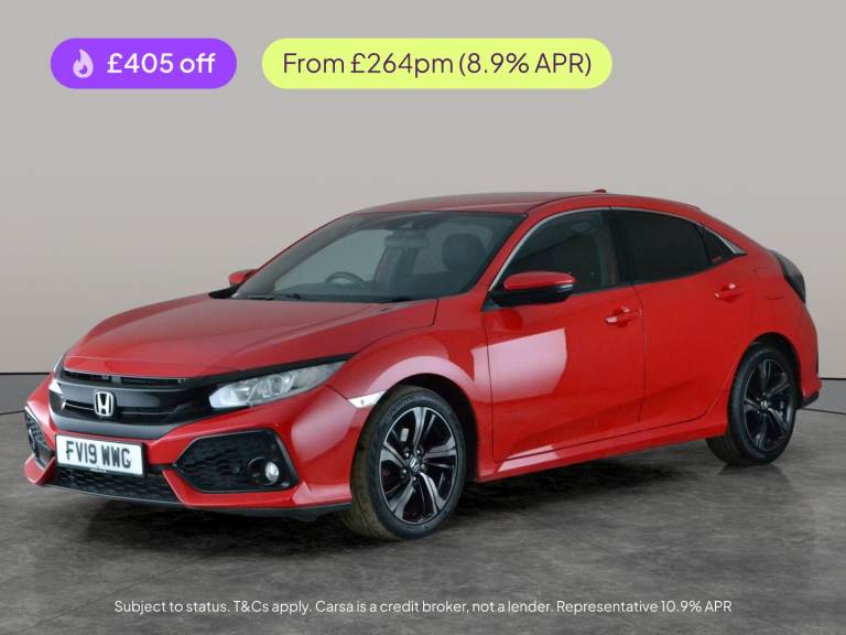 2019 Honda Civic 1.6 i-DTEC SR Hatchback 5dr Diesel Auto Euro 6 (s/s) (120 ps) - LANE DEPART Hatc...