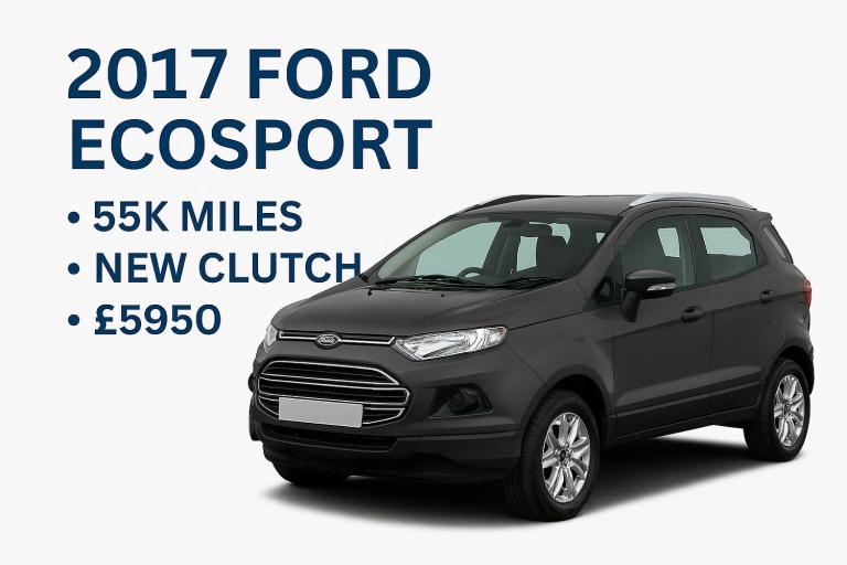 2017 Ford Ecosport 1.5 TDCi 95 Zetec 5dr HATCHBACK Diesel Manual