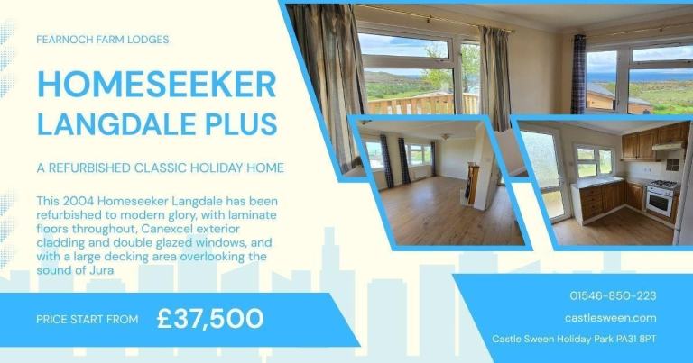 Homeseeker langdale plus in Lochgilphead  - Lodge / Caravan 
