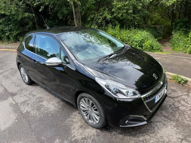 2016 PEUGEOT 208 1.2 82 PURETECH ALLURE IN STUNNING BEAUTIFUL BLACK LOW MILES 14637 1 PREVIOUS OWNER