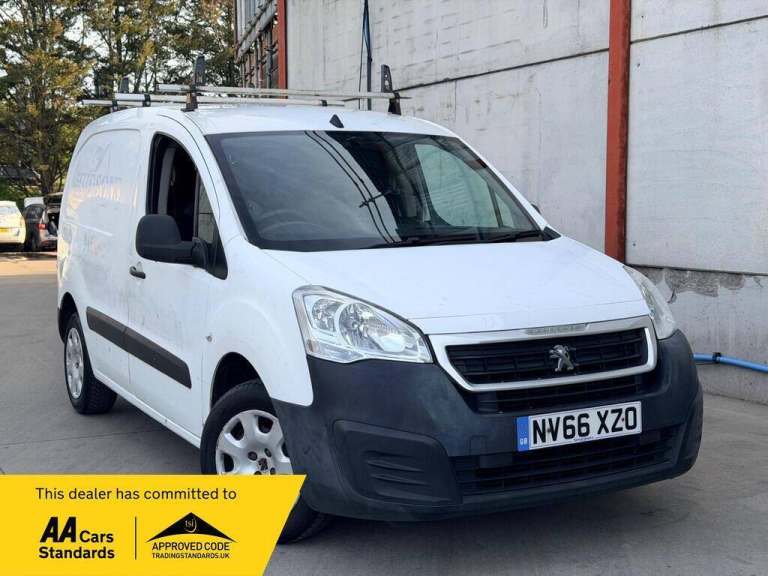 2017 Peugeot Partner 1.6 BlueHDi 854 Professional L1 5dr PANEL VAN Diesel Manual