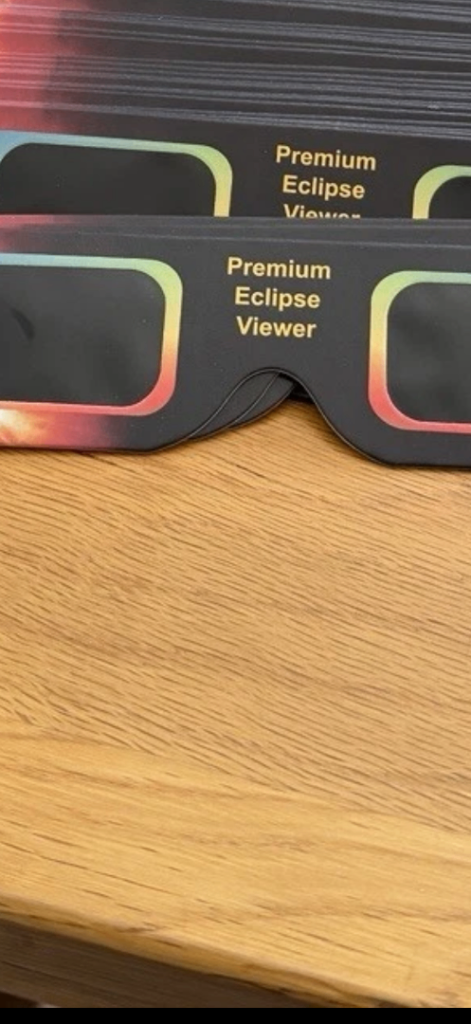 New Premium Eclipse Viewer Glasses - ISO Certified