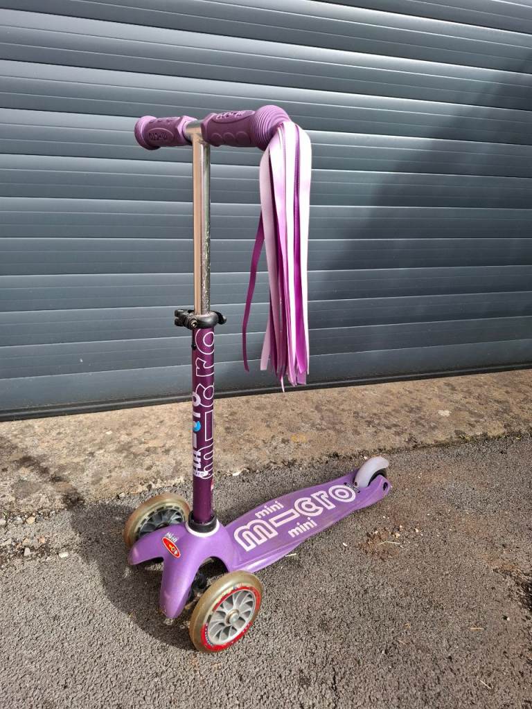 Mini Micro Scooter – Purple, Good Condition
