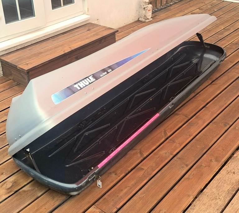 Thule Alpine 500 Roof Box – Grey, Good Condition