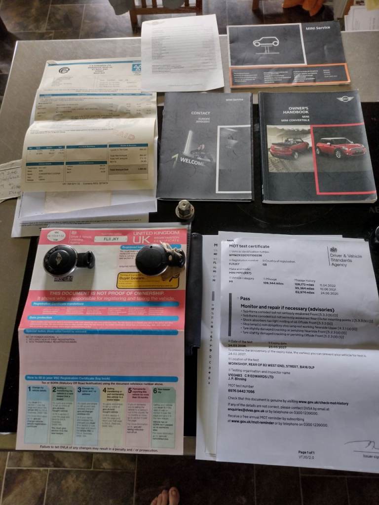 2011 MINI COOPER D 1.6 2-Door Diesel Convertible. NEW MOT. 2 KEYS. VGC.