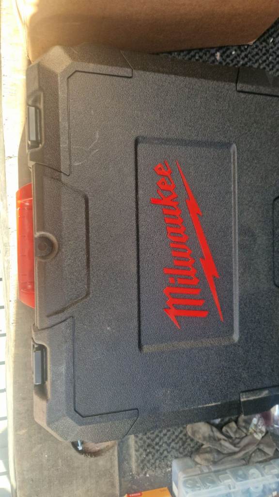 Milwaukee combi drill set