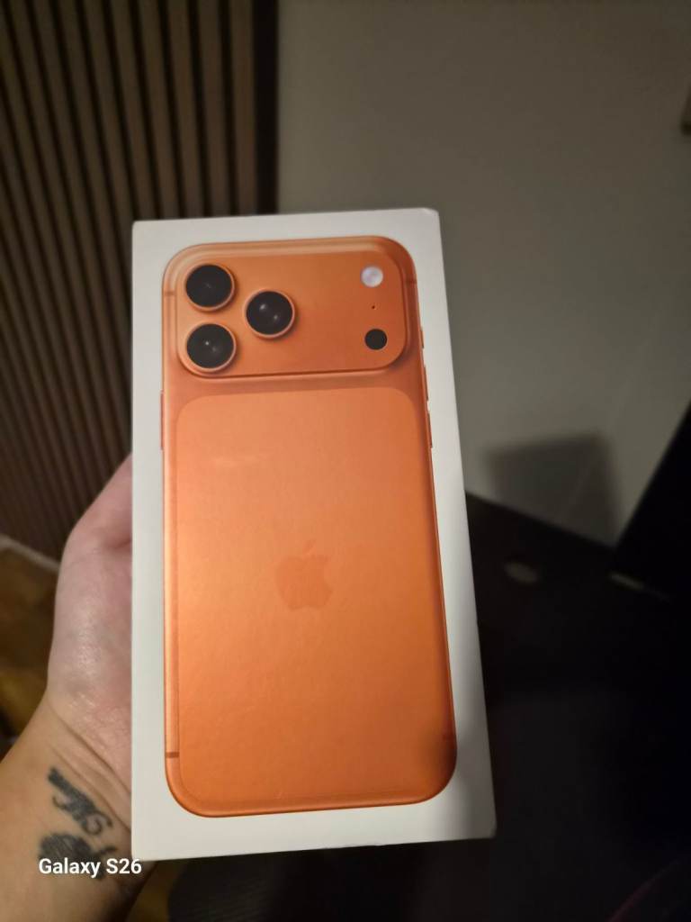 iPhone 17 Pro Max, Factory Sealed, brand new.
