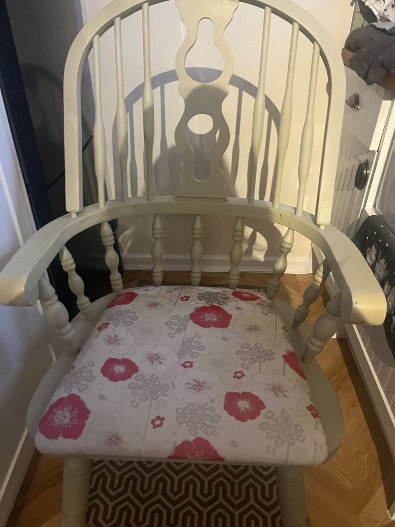 Two farmhouse chairs  reduced price 30pounds for 2