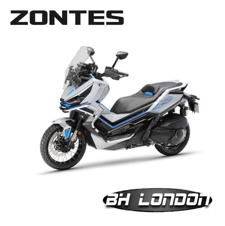 Zontes ZT368T-G 368cc - 2 year warranty - Road legal maxi scooter