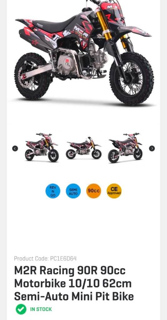 90cc motorbike 