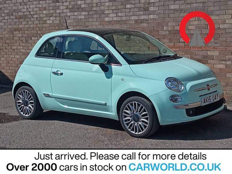 2015 Fiat 500 1.2 Lounge Hatchback 3dr Petrol Manual Euro 6 (s/s) (69 bhp) Hatchback Petrol Manual