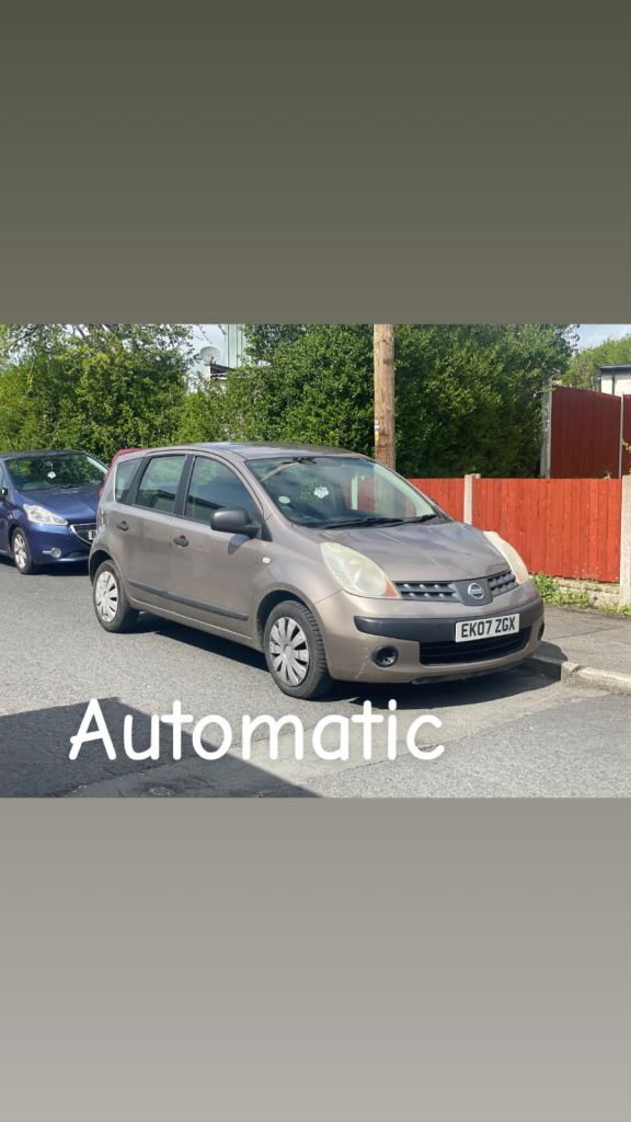 Nissan, NOTE, MPV, 2007, Automatic, 1598 (cc), 5 doors