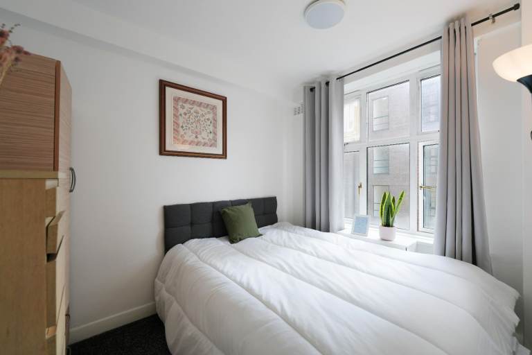 Bright & Cosy room with 24h reception│Marylebone🌟 🌟 