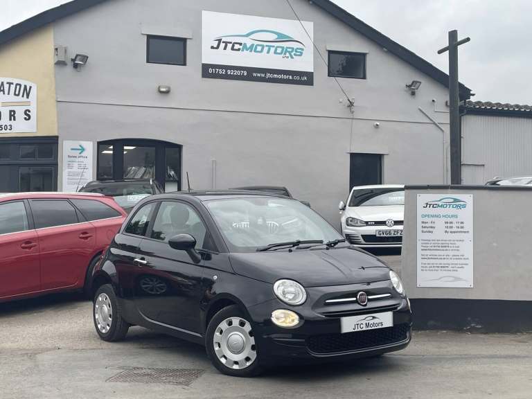2021 Fiat 500 1.0 Mild Hybrid Pop 3dr Man, petrol, black + amazing value Hatchback Petrol Manual