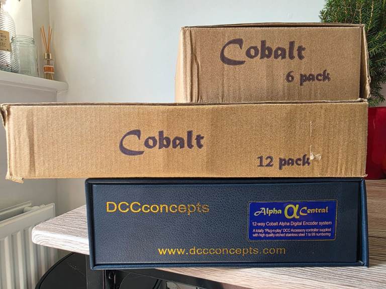**MODEL RAILWAY** - DCC Concepts Cobalt Digital Point Motor Bundle – £570 FREE SHIPPING