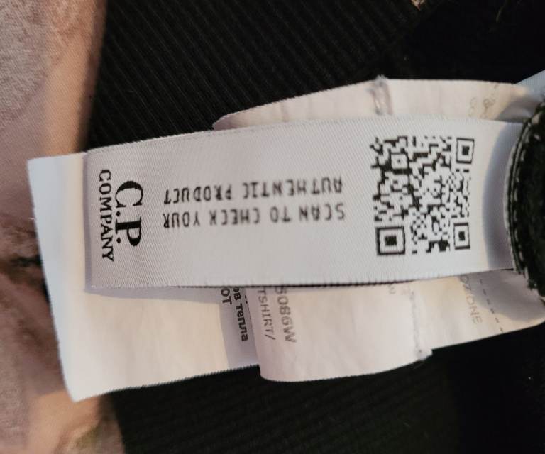 CP Company black goggle sweater