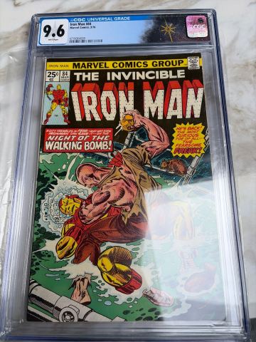 Iron man 84 Cgc 9.6 1976 northern collection | in Newcastle, Tyne