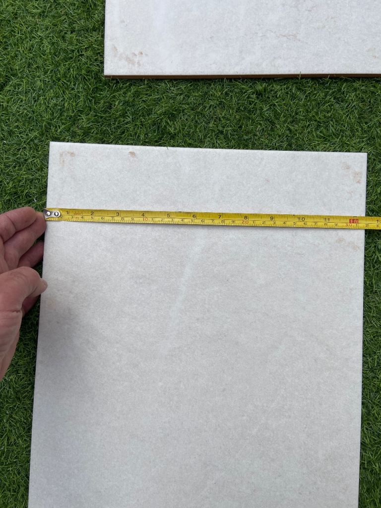 Ecoceramic Blanco Ceramic Tiles - 60x30cm, New in Box