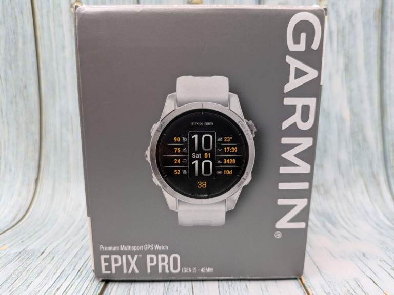 Garmin Epix Pro Gen 2 - 42mm (Silver with Whitestone Band)
