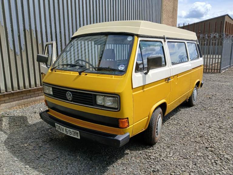 Volkswagen t25 Devon Pop Top 2l aircooled Campervan Project tax & mot exempt