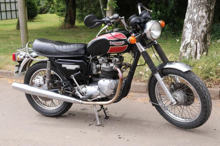 1979 Triumph Bonneville T140E all original, runs and rides!