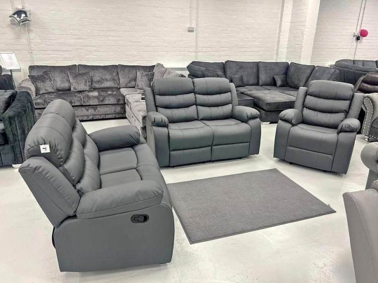 ❤️Roma Recliner 3+2 Sofa Set & Corner Sofa 🚛Amazing Price 25% Discount😘Shop Now COD❤️