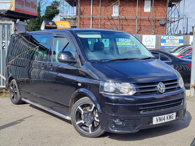 2014 Volkswagen Transporter T32 2.0 BiTDI 180PS LWB SPORTLINE KOMBI VAN DSG AUTO NO VAT TOP SPEC ...