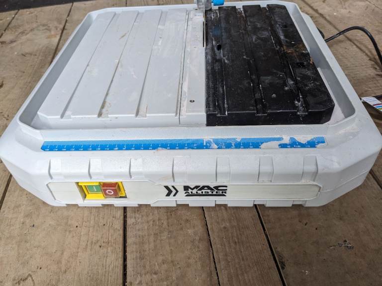 McAllister powered tile cutter