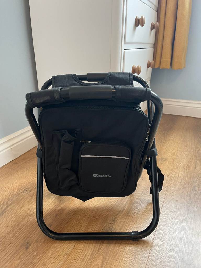 Folding Stool Backpack with Cooler Bag x2