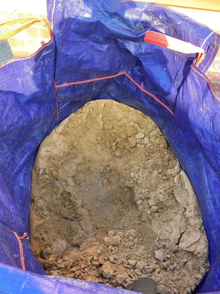 Building sand. Approximately 3 barrow loads. Free to collector. 