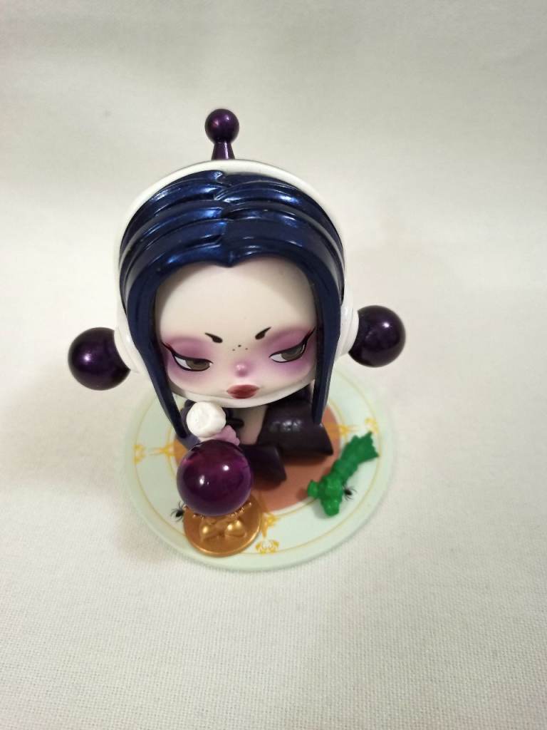 POP MART X SKULLPANDA "DARK NIGHT MORTICA" MINI FIGURE.